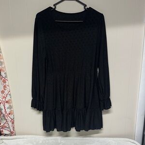 SHEIN Black Mini Dress wear with leggings or as dress